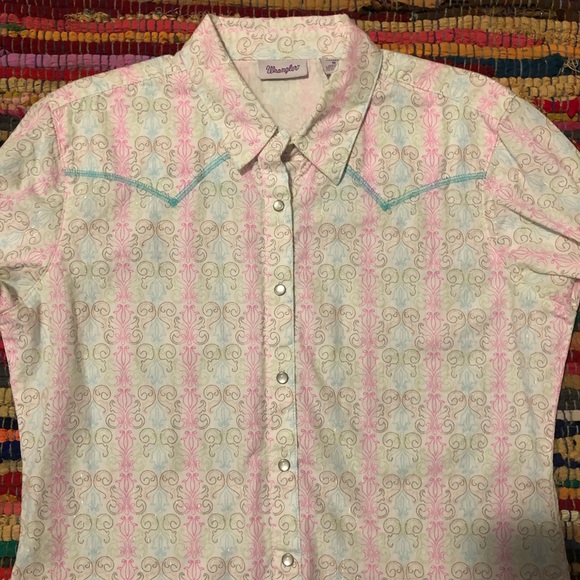 Western Bling Pearl Snap Longsleeve Shirt - Picture 3 of 5